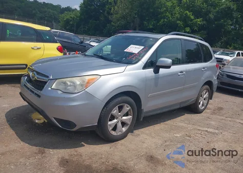 2014 Subaru Forester 2.5I Premium из США, поврежденный, VIN JF2SJAEC5EH530893